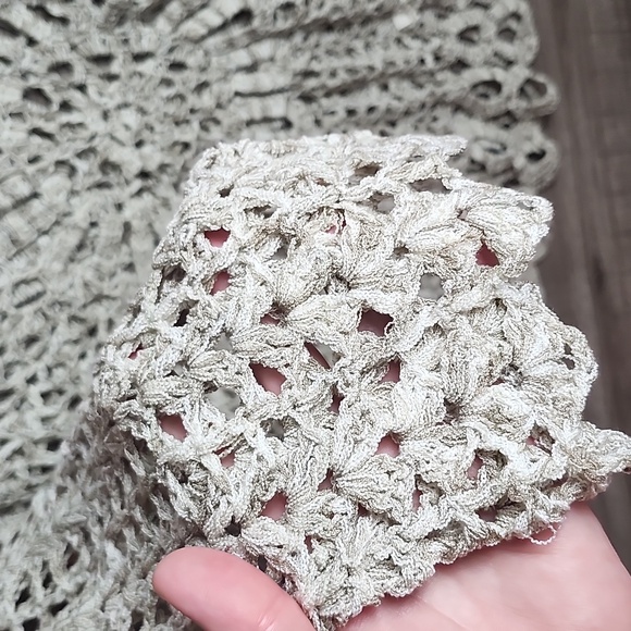 Boston Proper Daring Crochet Sweater in Light Beige - Picture 6 of 9